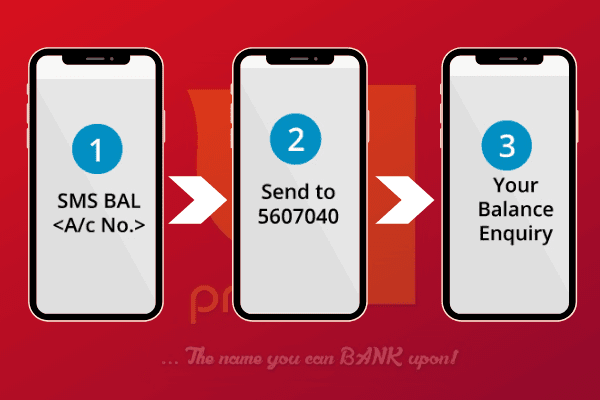 pnb sms balance check number