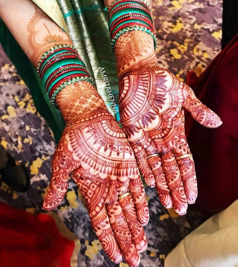best bridal mehndi design