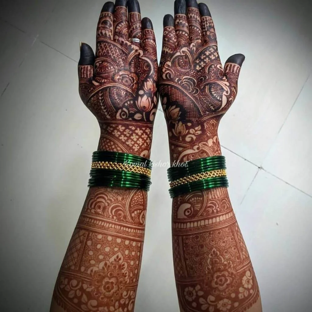 bridal mehndi designs 2018