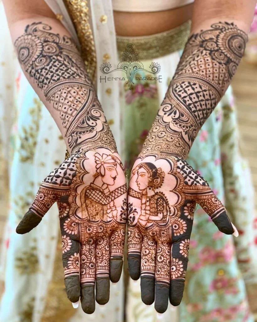 bridal mehndi designs images