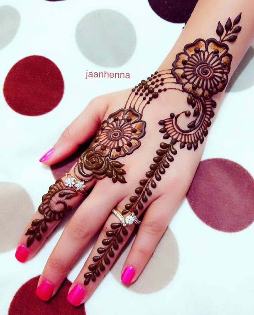 Design Mehndi Hand Photo