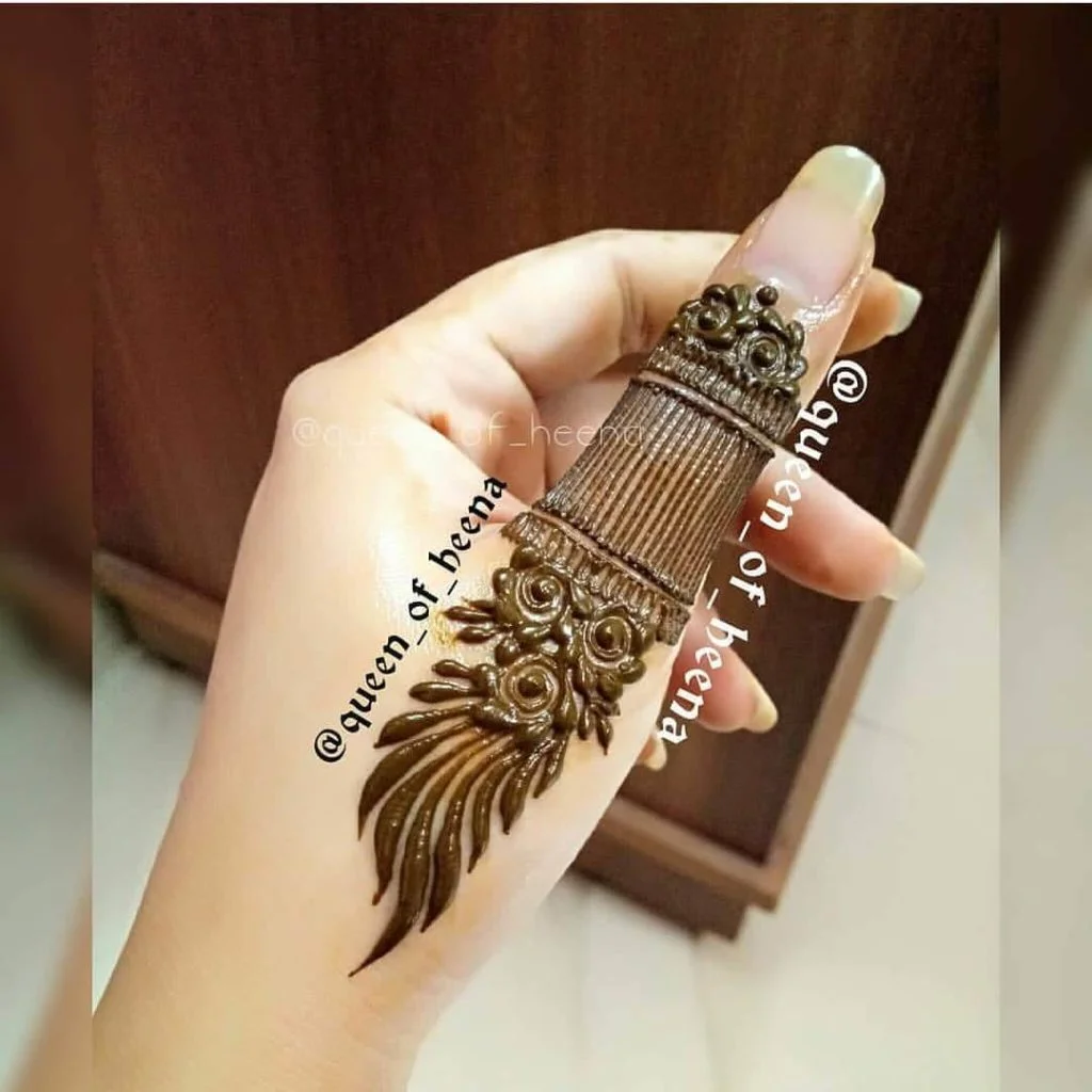 New Finger Mehndi Design