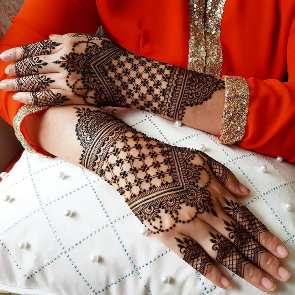 Mehndi Design on Hand