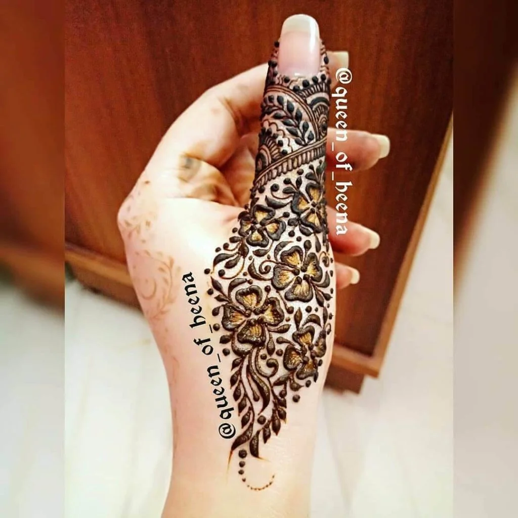 Latest Finger Mehndi Designs