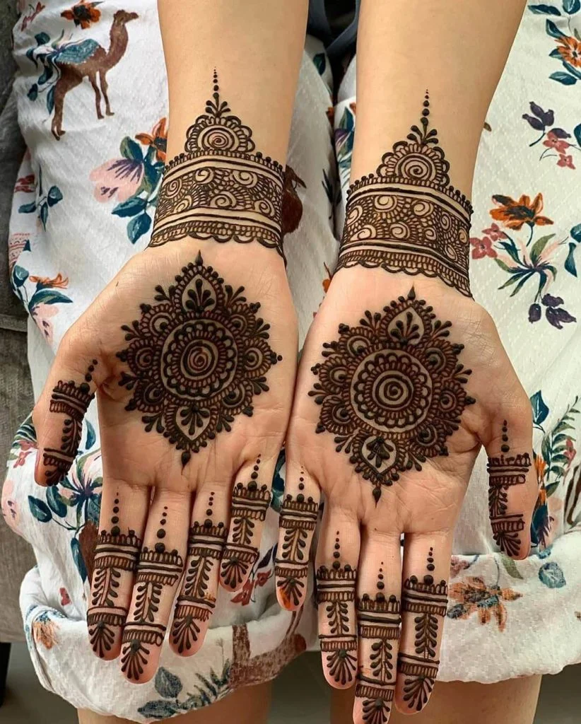 simple mehndi design
