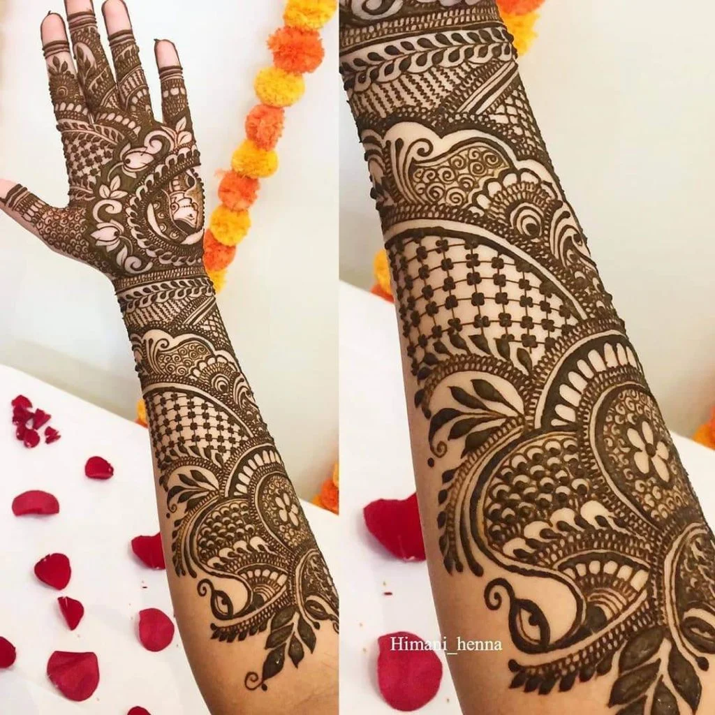 Simple Mehndi Designs Images