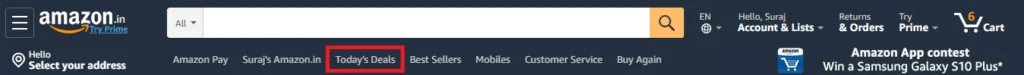 amazon header