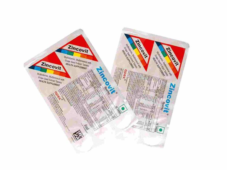 Zincovit Tablet Price