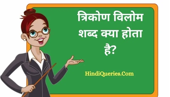 त्रिकोण विलोम शब्द क्या होता है? | Trikon Ka Vilom Shabd in Hindi