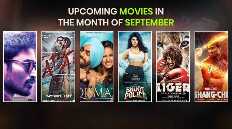 Upcoming Movies and Web Series in September 2021