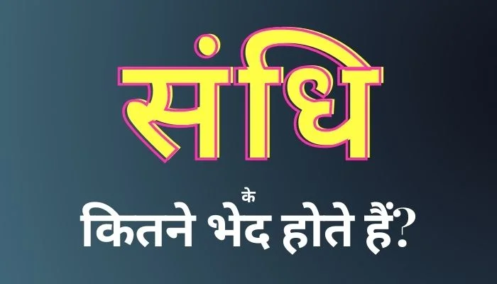 संधि के कितने भेद होते हैं: Sandhi Ke Prakar