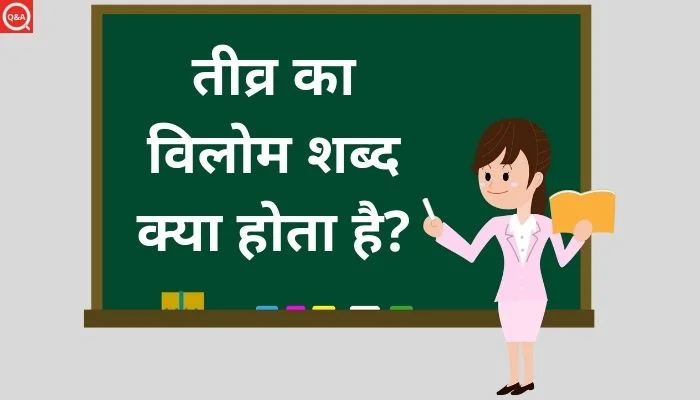 तीव्र का विलोम शब्द क्या होता है? | Tivr Ka Vilom Shabd in Hindi