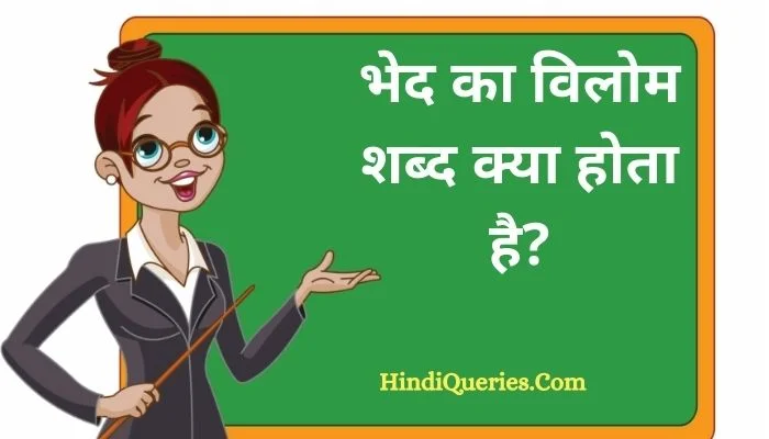 भेद का विलोम शब्द क्या होता है? | Bhed Ka Vilom Shabd in Hindi