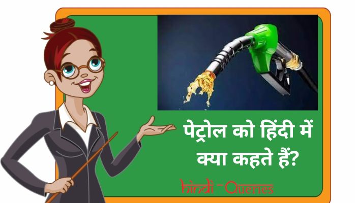 पेट्रोल को हिंदी में क्या कहते हैं? | Petrol ko hindi mein kya kahate hain