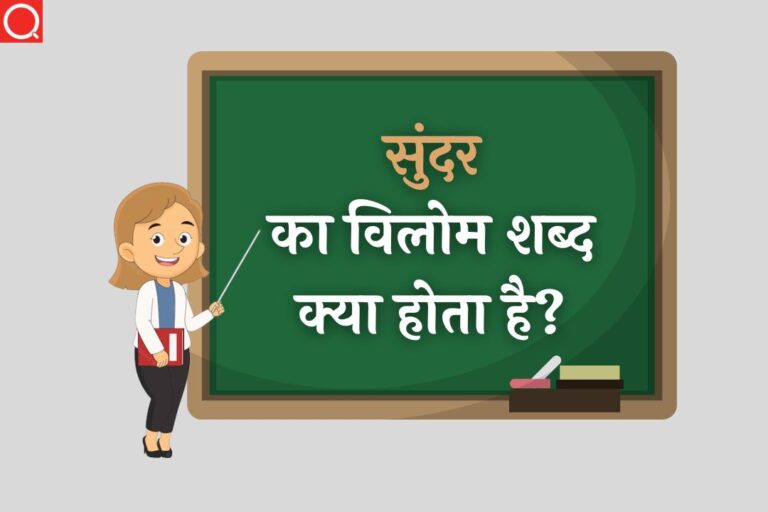 सुंदर का विलोम शब्द क्या होता है? | Sundar Ka Vilom Shabd In Hindi