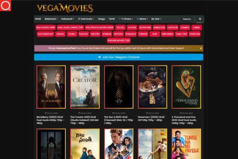 Vegamovies 2023 Latest Bollywood, Hollywood, South Movies Download