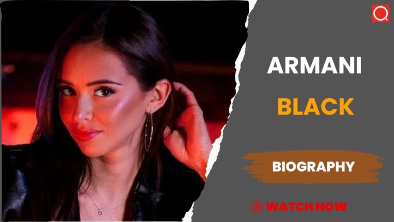 Armani Black Biography, Age, Height, Career, Photos, Net Worth, Wiki & More