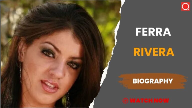 Ferra Rivera Biography, Age, Height, Career, Photos, Net Worth, Wiki & More