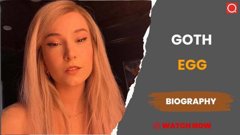 Goth Egg Biography, Age, Height, Career, Photos, Net Worth, Wiki & More
