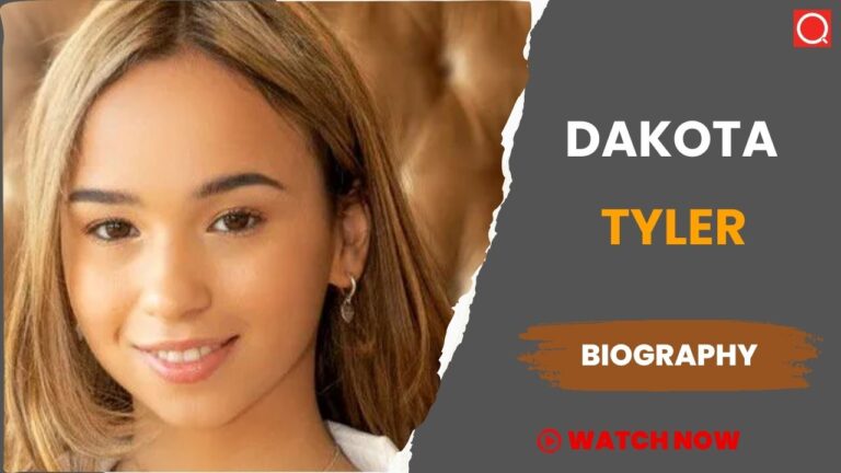 Dakota Tyler Biography, Age, Height, Career, Photos, Net Worth, Wiki & More