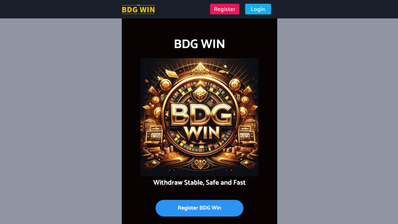 BDG WIN: Big Gamig Paltform
