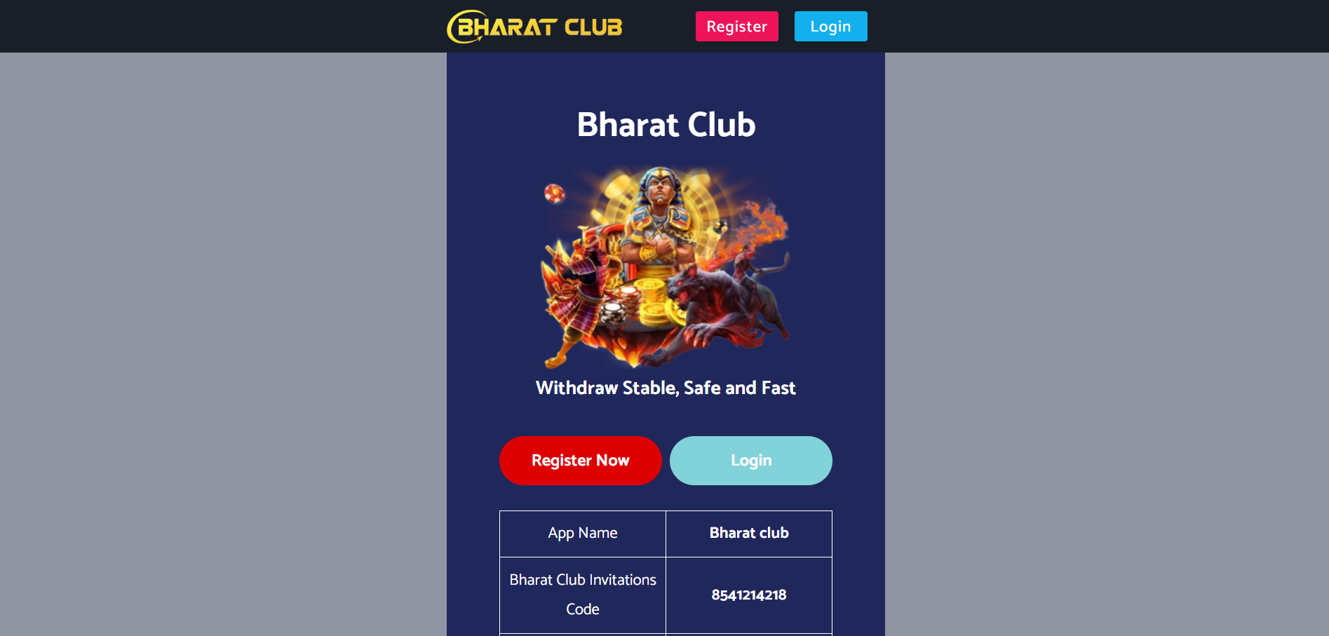 Bharat Club App