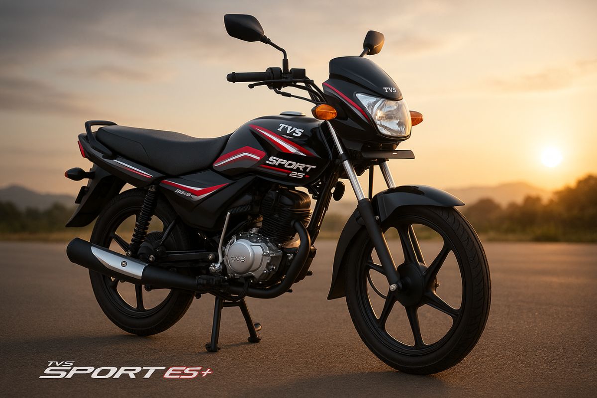 2025 TVS Sport ES+ लॉन्च: ₹60,881 में नया स्टाइल और दमदार परफॉर्मेंस