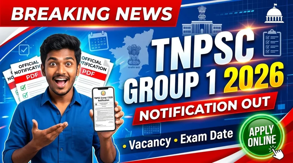TNPSC Group 1 Notification 2026 Out: Apply Online from June 30, Check Vacancy, Eligibility and Exam Dates