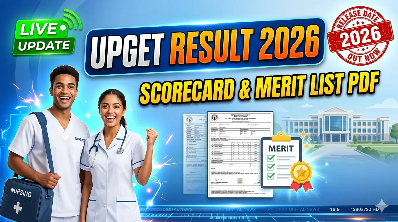 UPGET Result 2026 - Check UP GNM Result Date, Scorecard, Merit List & Download Process
