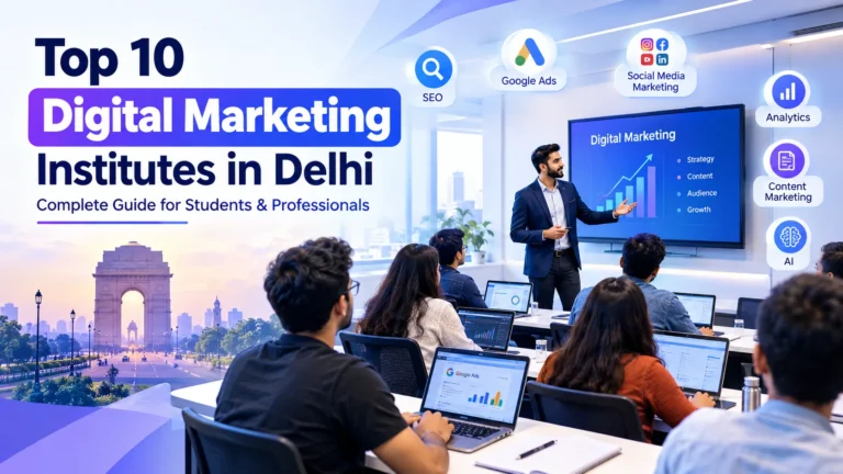 Top 10 Digital Marketing Institutes in Delhi