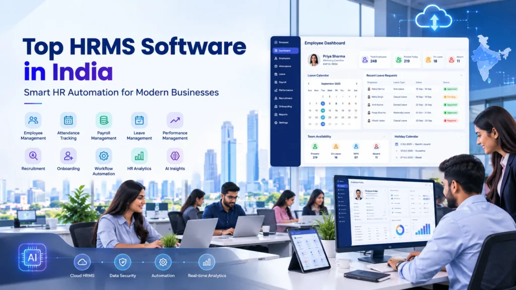 Top HRMS Software in India for Smart HR Automation